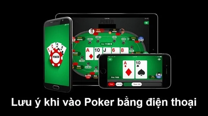 Cách vào Poker bằng điện thoại khi bị chặn