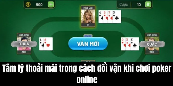 Cách đổi vận khi chơi poker online không phải ai cũng biết