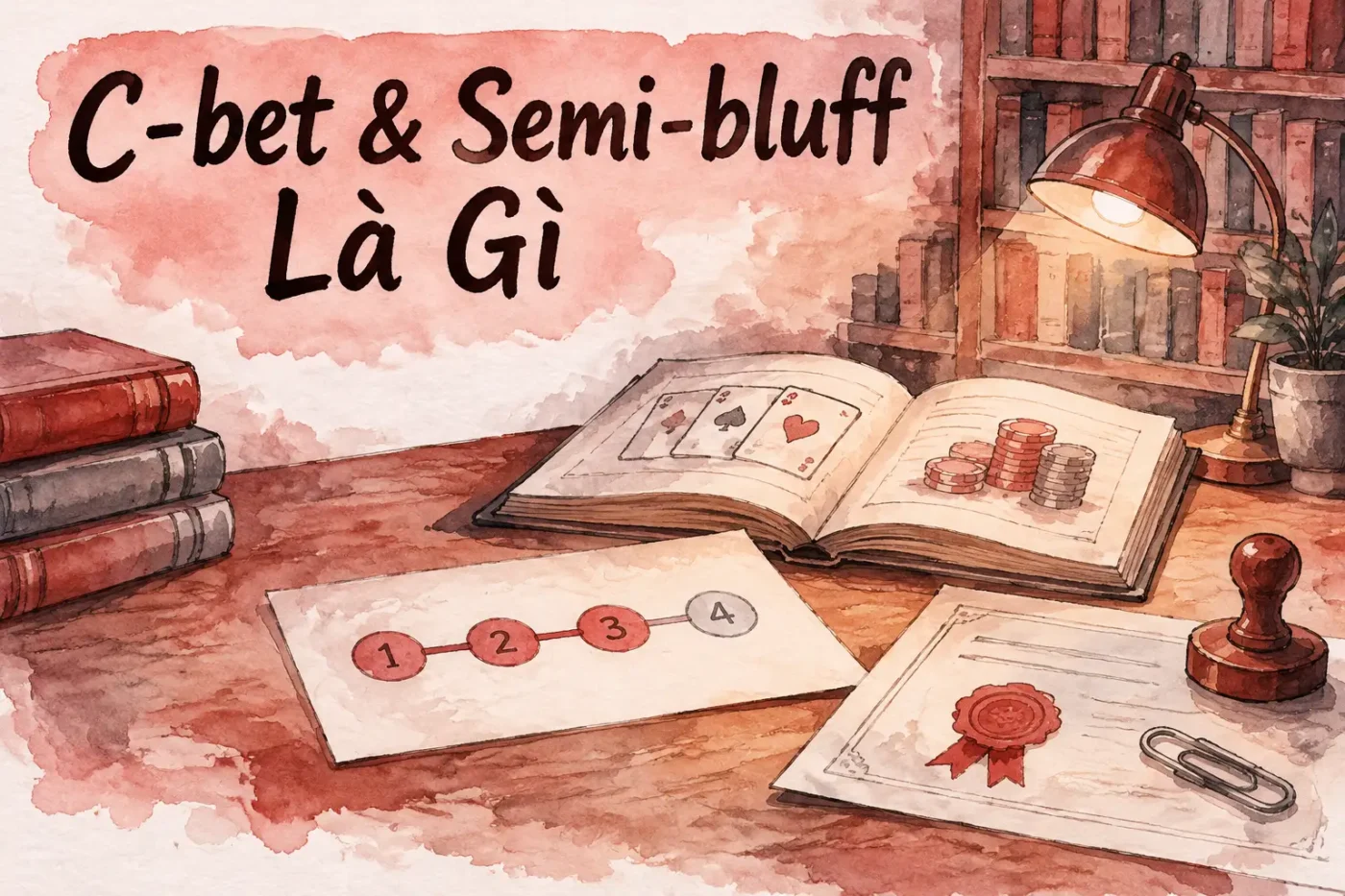 C-bet & semi-bluff là gì