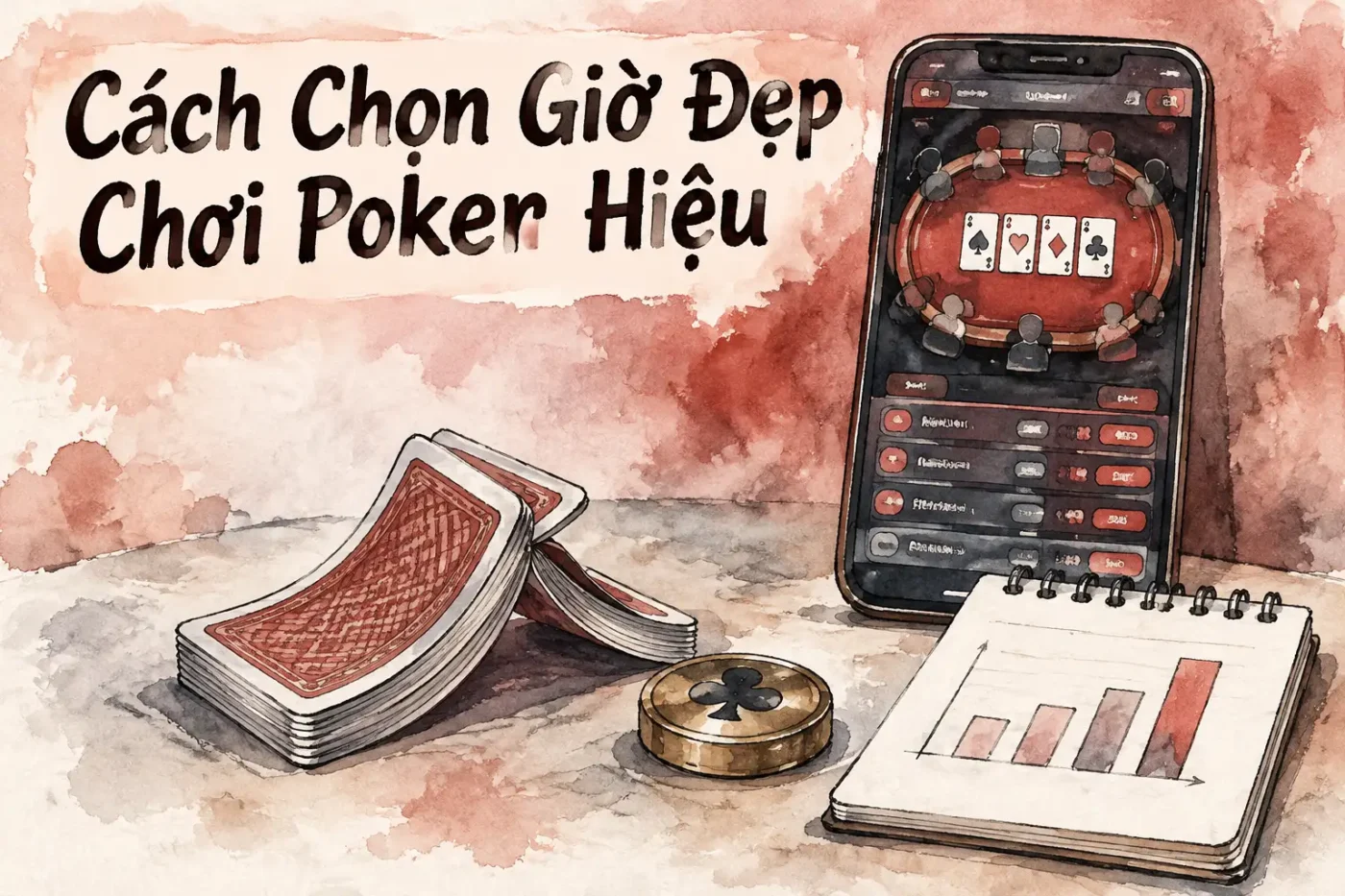 Cách chọn giờ đẹp chơi poker hiệu quả từ cao thủ lâu năm
