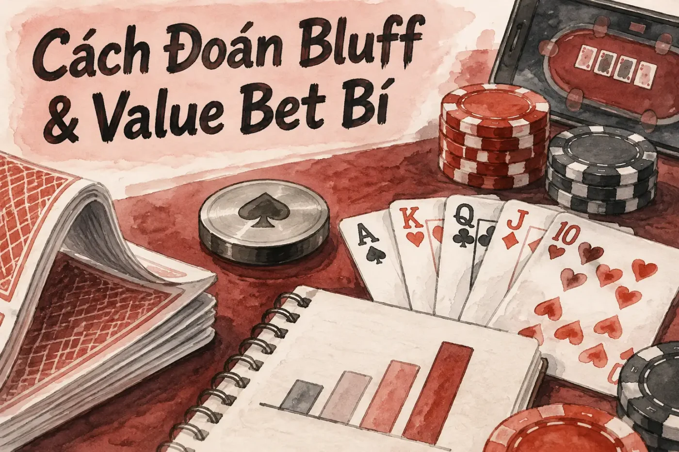 Cách đoán bluff & value bet bí quyết không thể thiếu trong Poker
