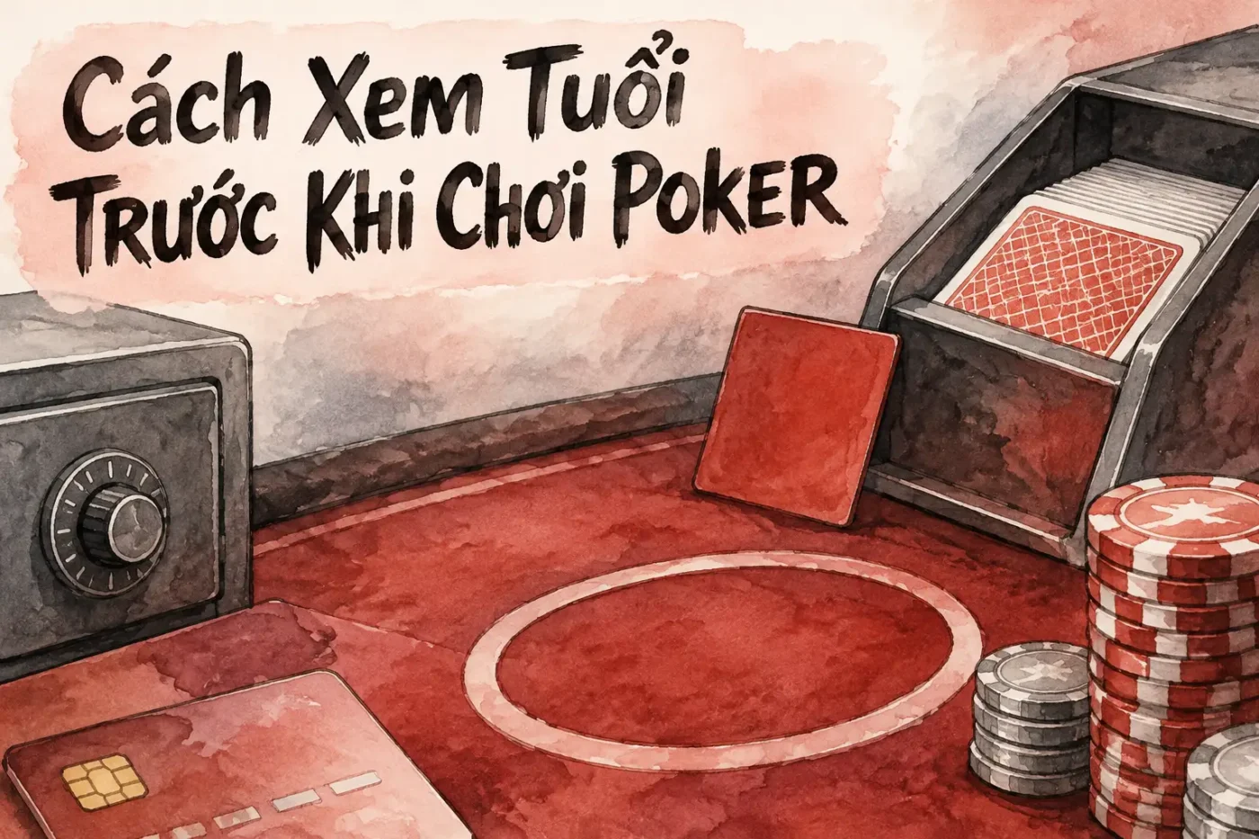 Cách xem tuổi trước khi chơi poker chuẩn từ a đến z