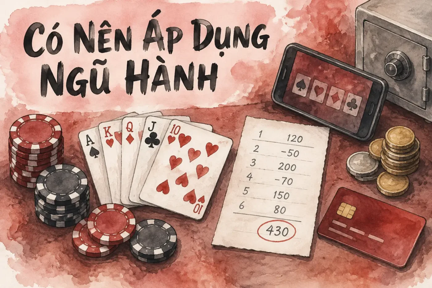 Có nên áp dụng ngũ hành khi chơi poker