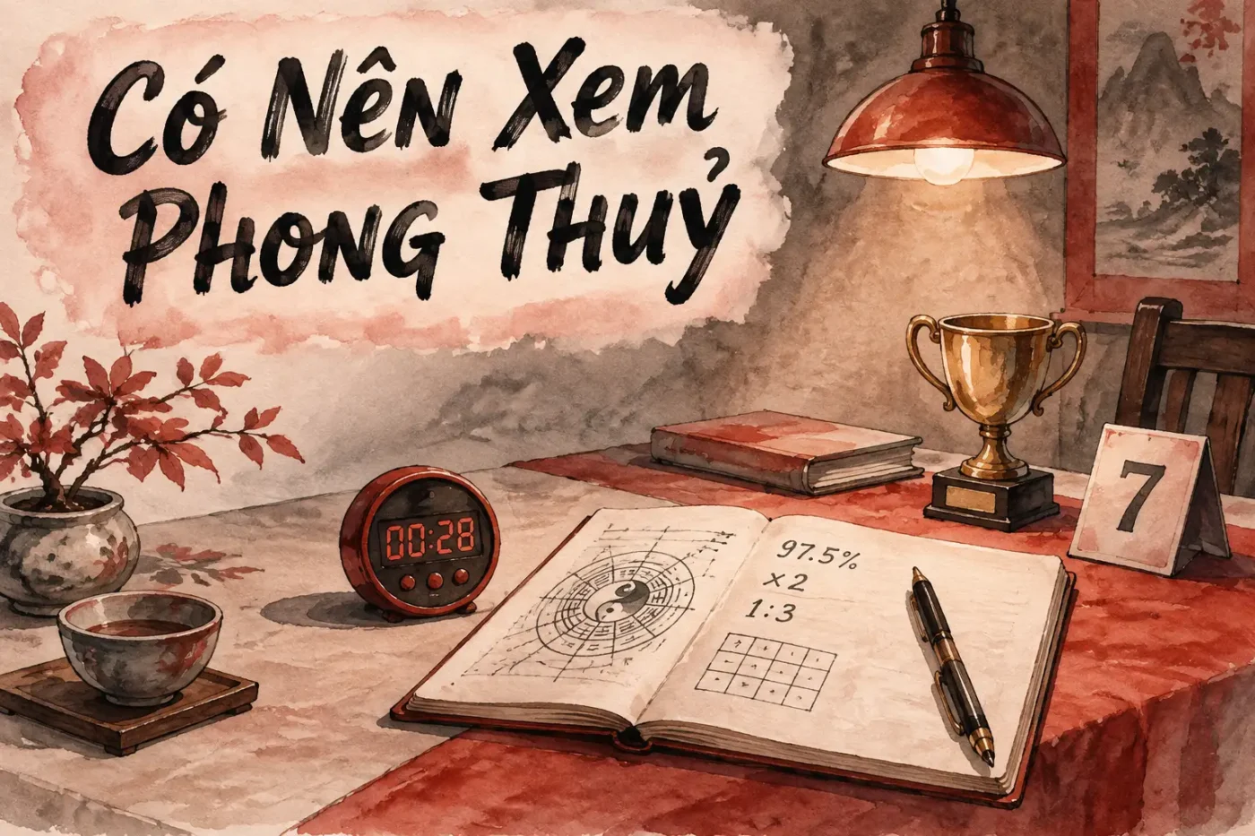 Có nên xem phong thuỷ trước khi chơi poker